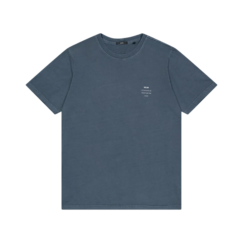 Organic Neuw Band Tee Dark Pine
