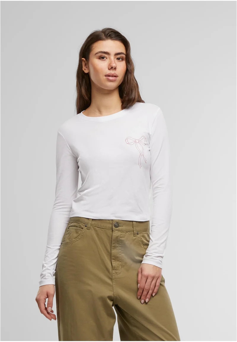 MT Bow Oneliner Ladies Short Longsleeve