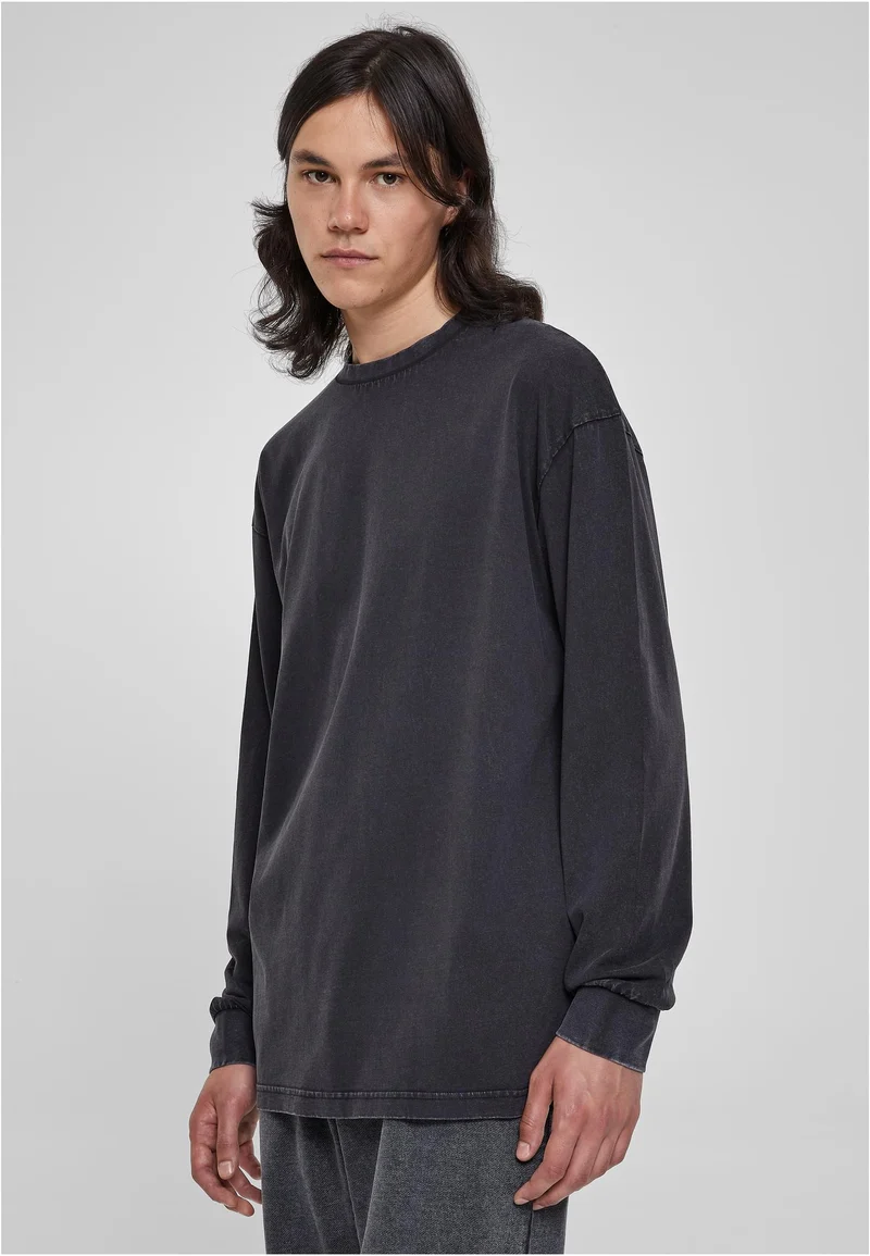 UC Heavy Boxy Acid Wash Longsleeve