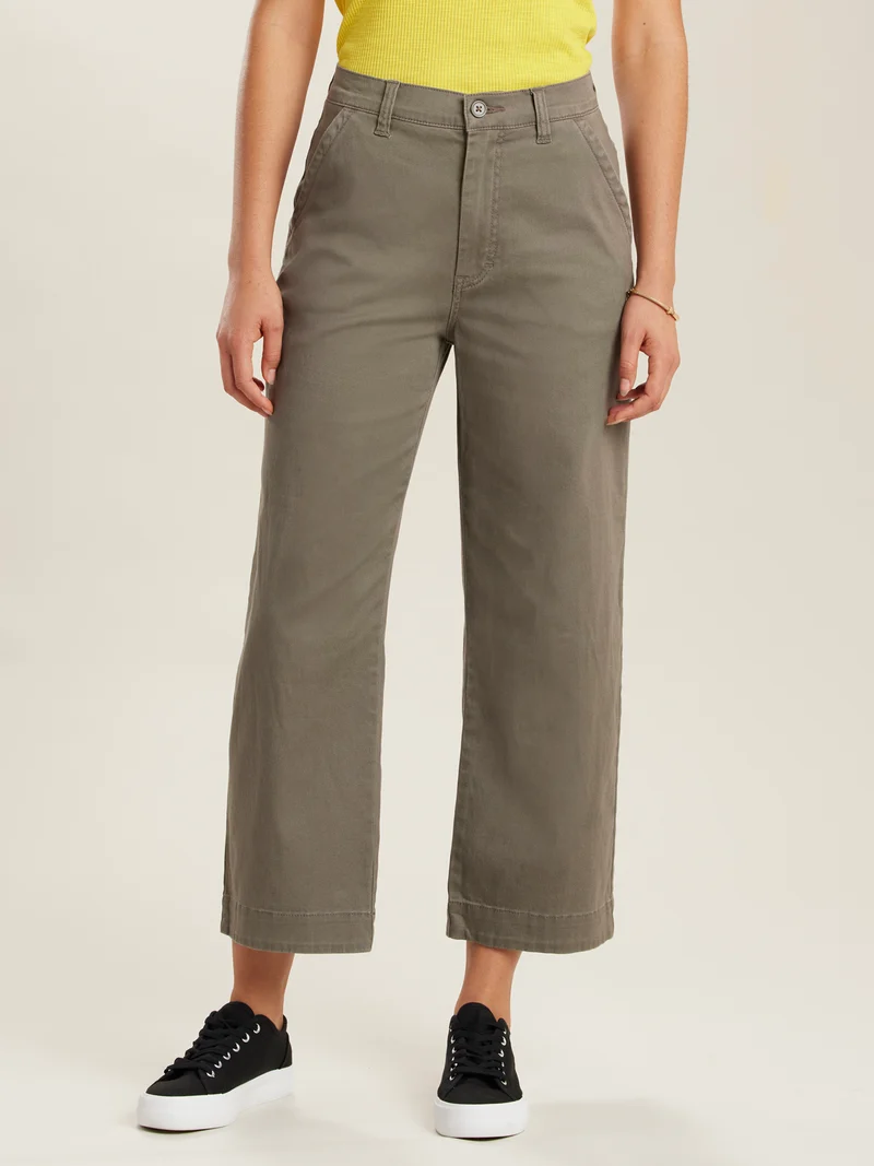 Coop Wide Leg Crop Pant