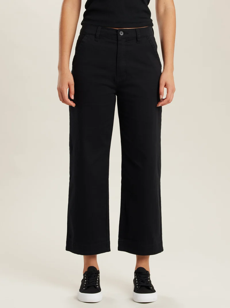 Coop Wide Leg Crop Pant