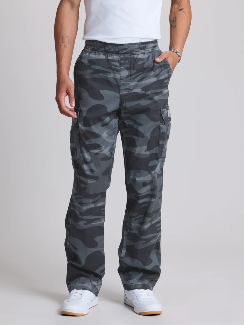Mccoy Pull-On Stretch Camo Cargo Pant