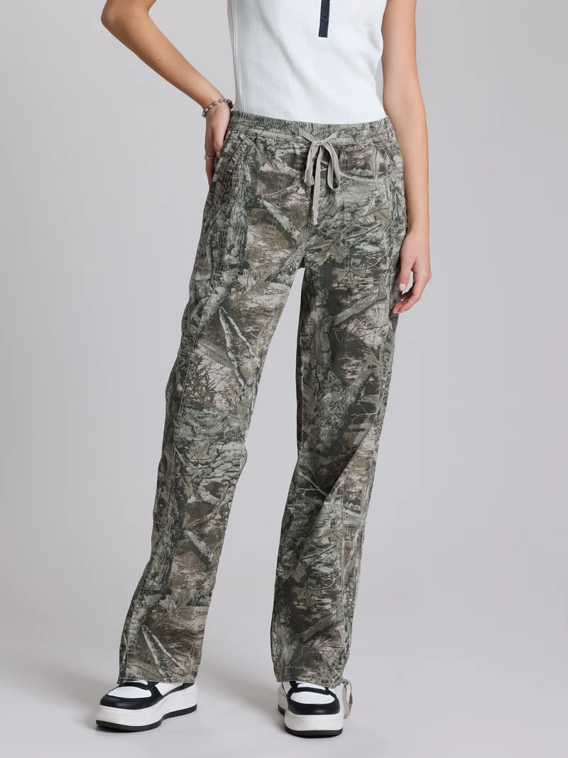 Jolie Straight Utility Camo Pant