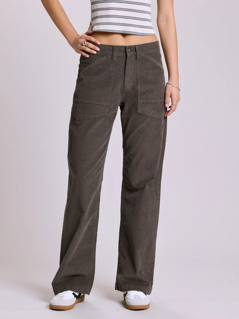 Haidee Wide Leg Stretch Corduroy Pant