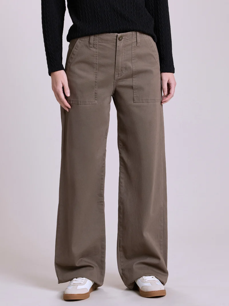 Della High-Rise Wide Leg Pant