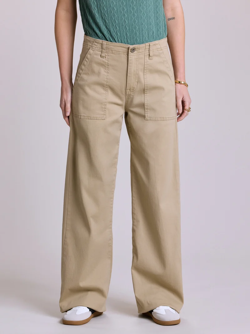 Della High-Rise Wide Leg Pant