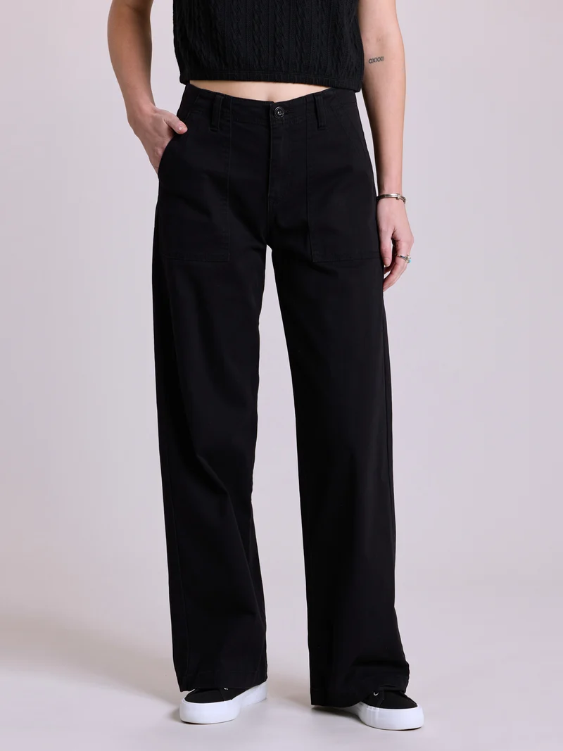 Della High-Rise Wide Leg Pant