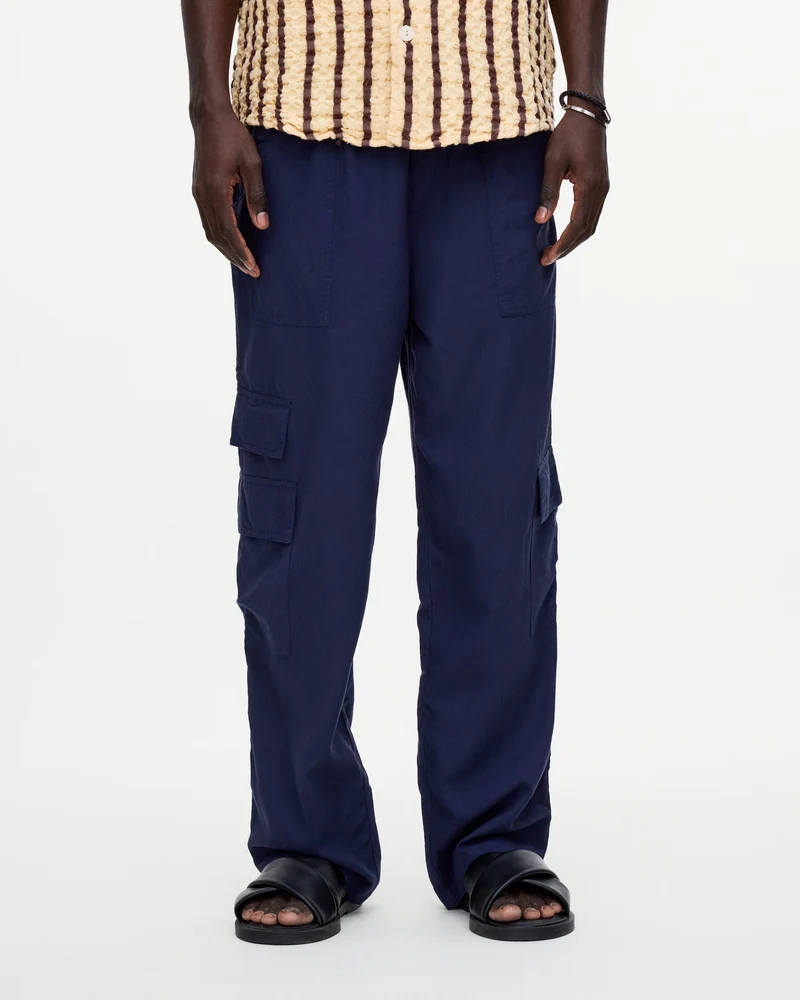 Cargo Linen Byxor
