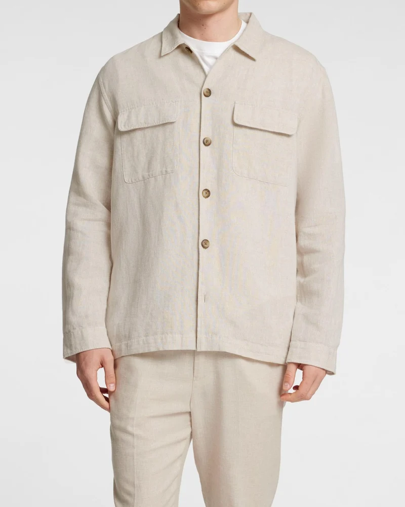 Leroy Linen Blend Overshirt