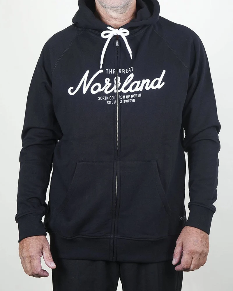 The Great Norrland Zip Hoodie Tröja
