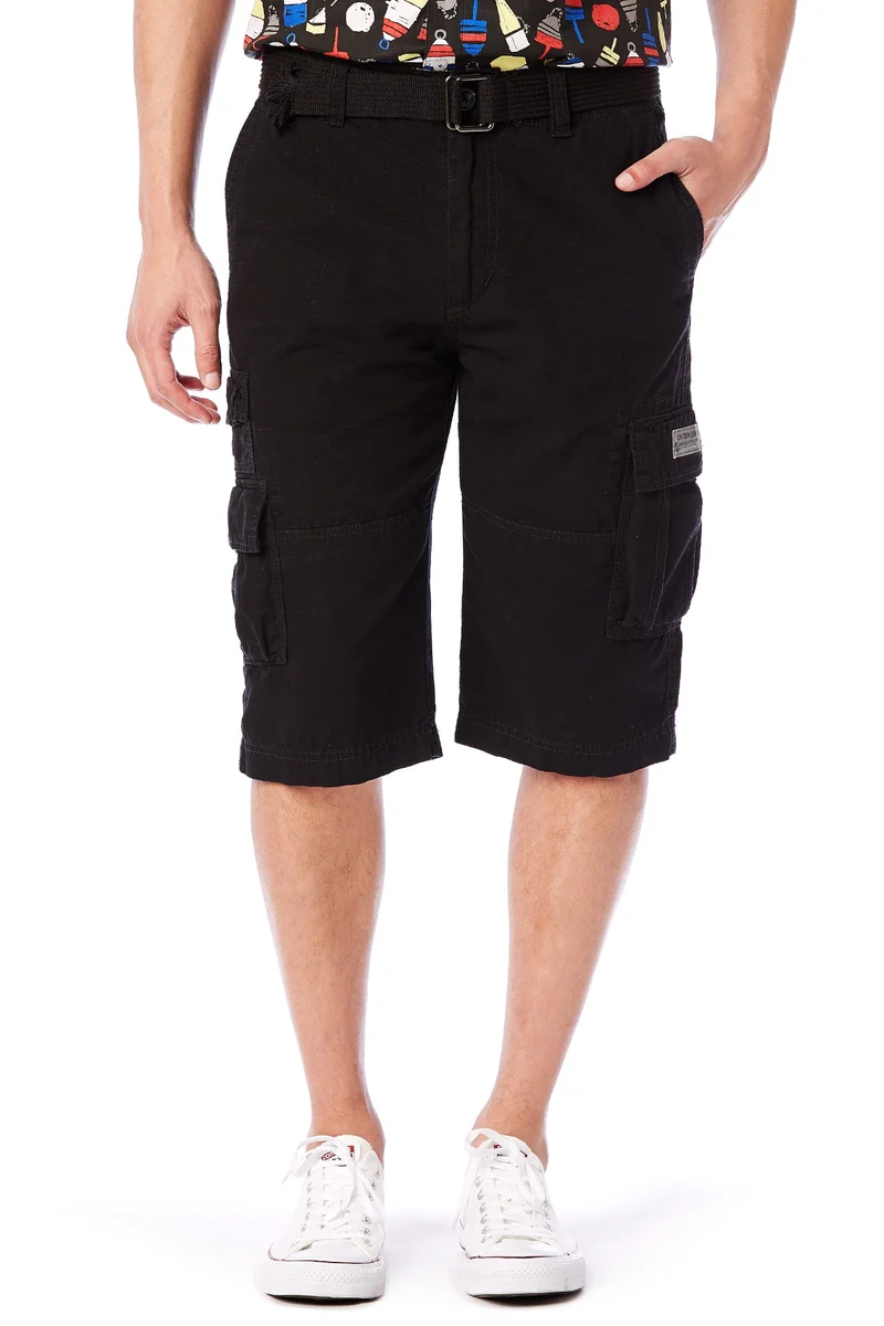 San Juan Ripstop Belted Cargo Short