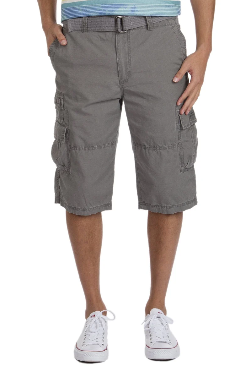 San Juan Ripstop Belted Cargo Short