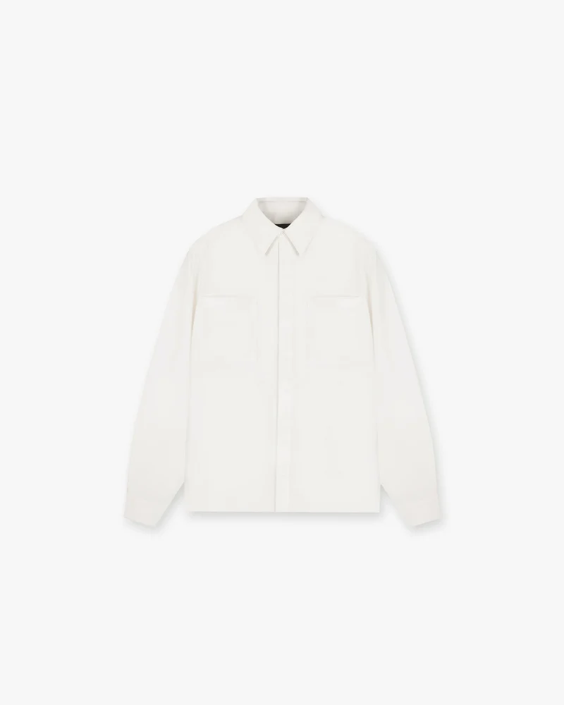 Initial Shirt - Flat White