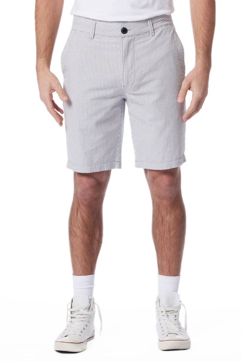 Crew Seersucker Chino Short