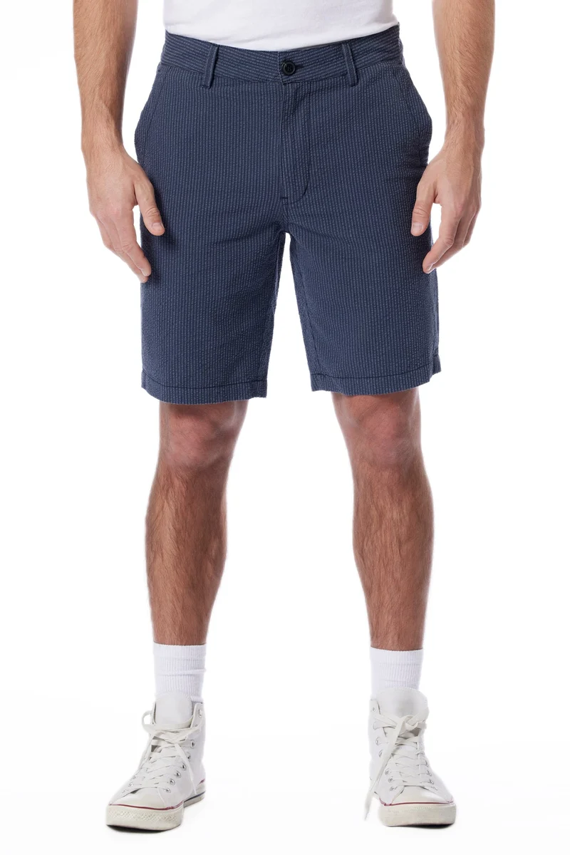 Crew Seersucker Chino Short