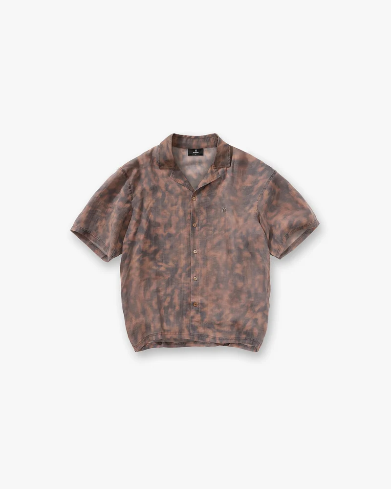Tortoise Print Shirt - Brown