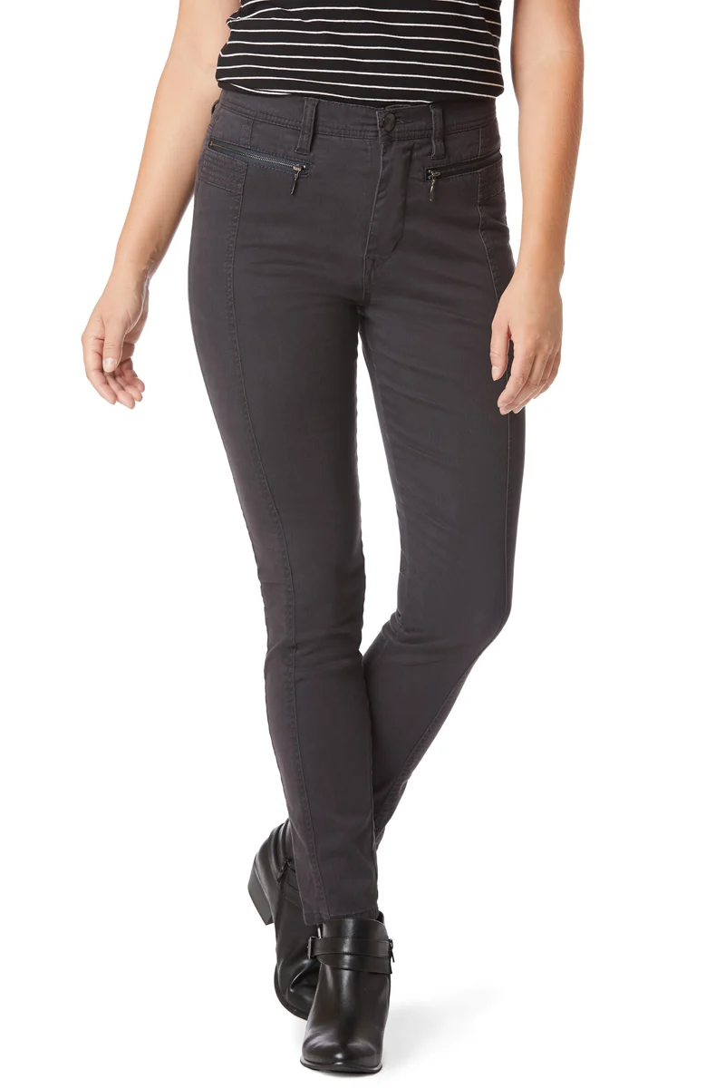 Caryl Twill Moto Skinny Pant