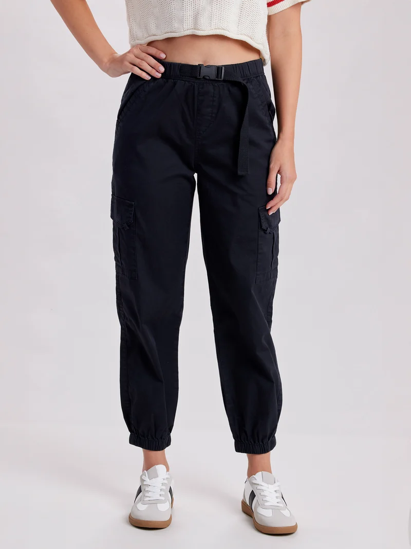 Vaughn Solid Web Belt Jogger
