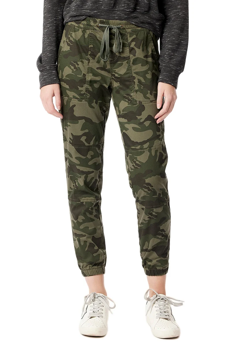Demerey Sateen Camo Jogger Pant