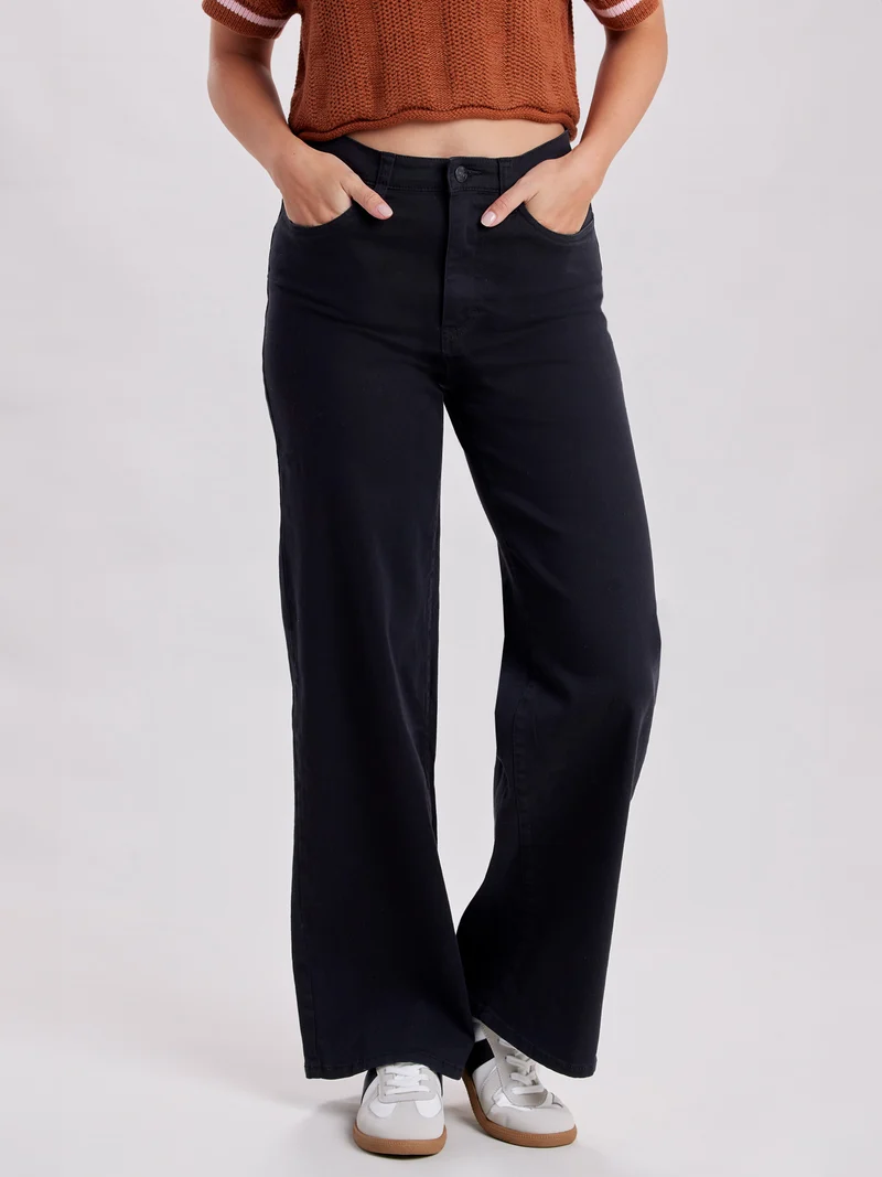 Sloane High-Rise Wide-Leg Pant