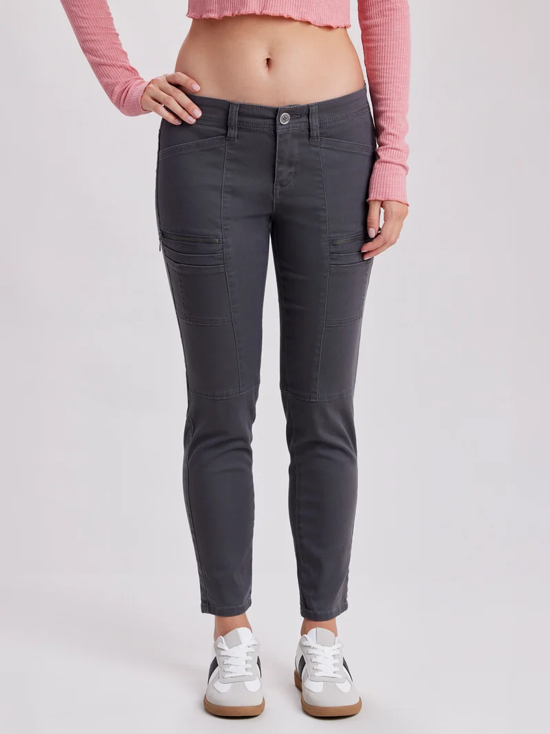 Blaire Utility Zip Skinny Pant