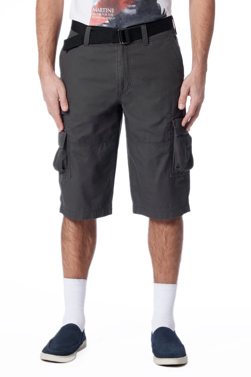 San Juan Ripstop Belted Cargo Short