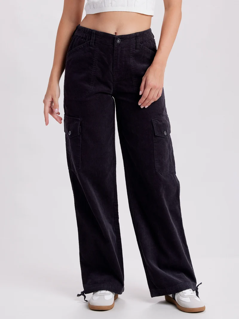 Jayla Corduroy Cargo Pants