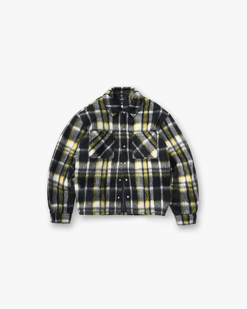 Textured Overshirt - Jet Black