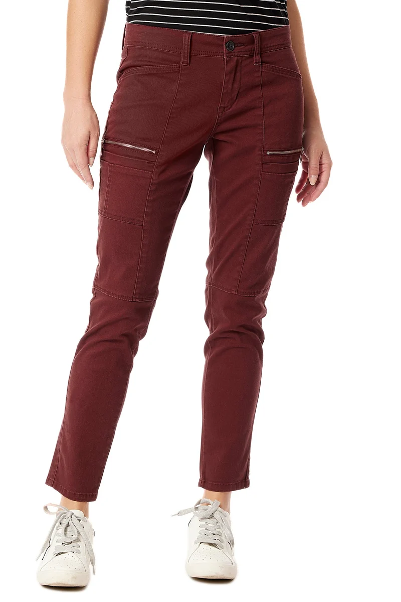 Claire Skinny Zip Cargo Pant