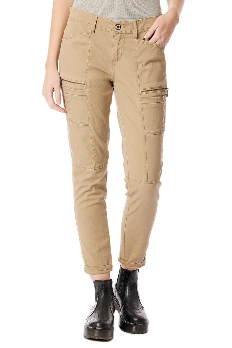 Claire Skinny Zip Cargo Pant
