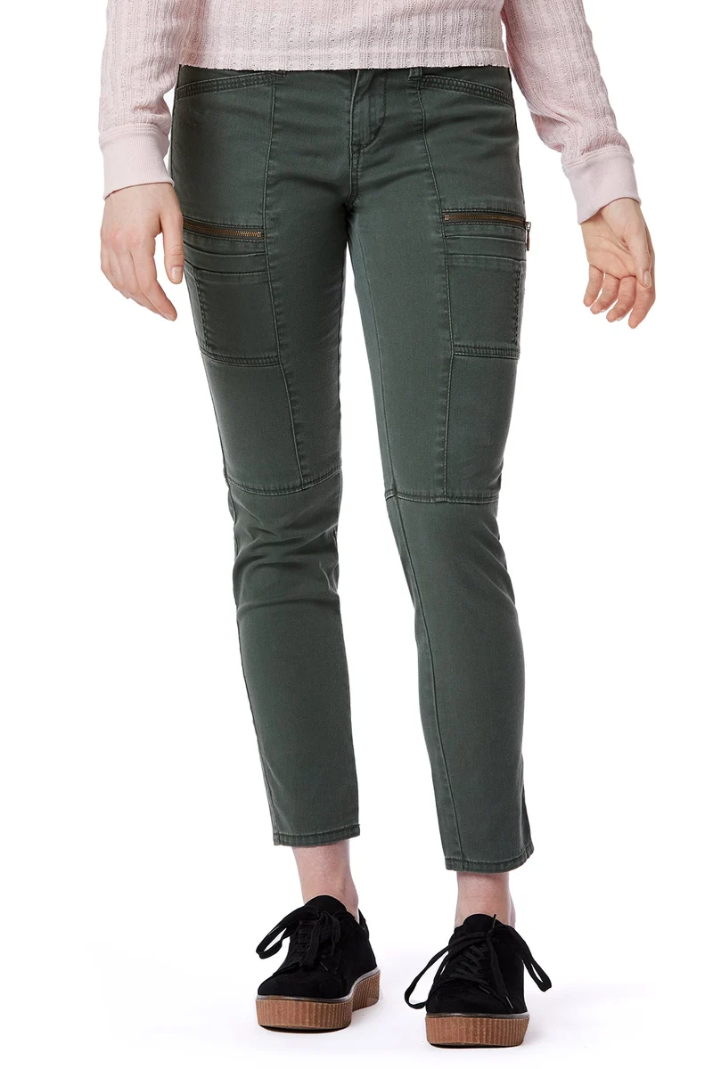 Claire Skinny Zip Cargo Pant