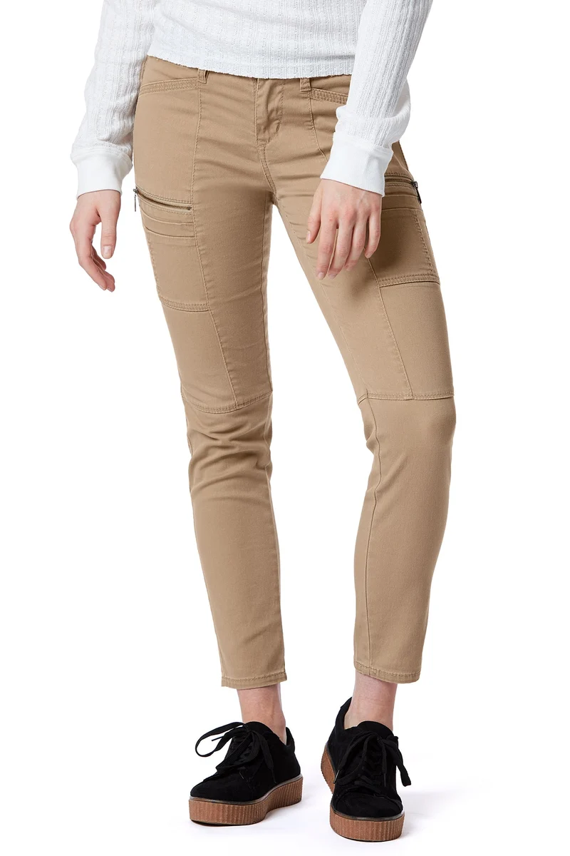 Claire Skinny Zip Cargo Pant