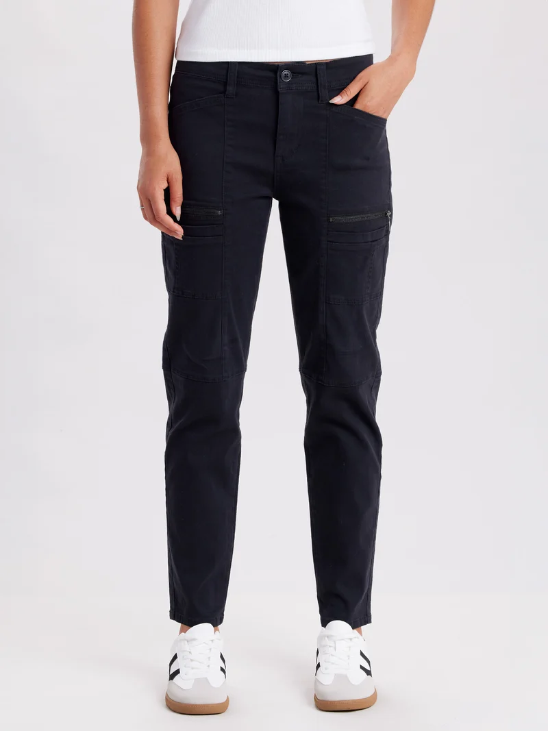 Claire Skinny Zip Cargo Pant