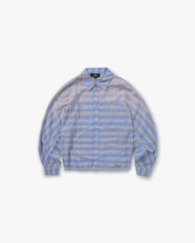 Santa Monica Flannel Shirt - Drift Blue