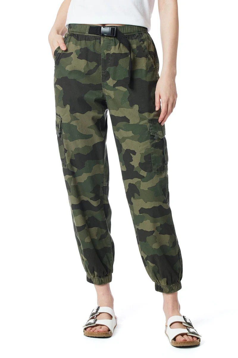 Vaughn Camo Web Belt Jogger
