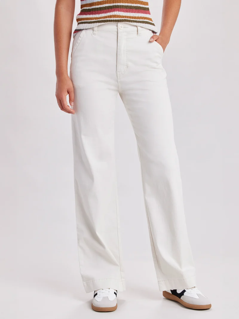 Cooper Twill Wide Leg Pant