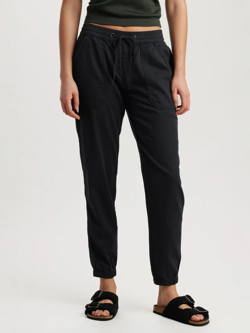 Emily Woven Tencel Jogger