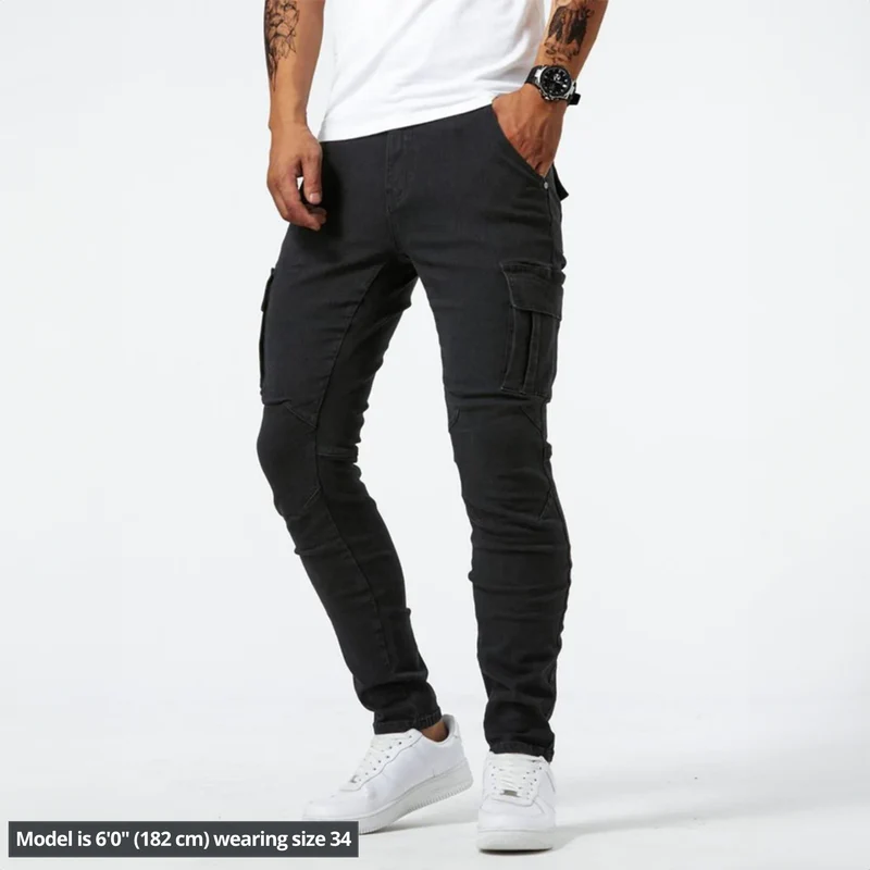 Stretch Cole™ | Premium Stretch Cargo Jeans