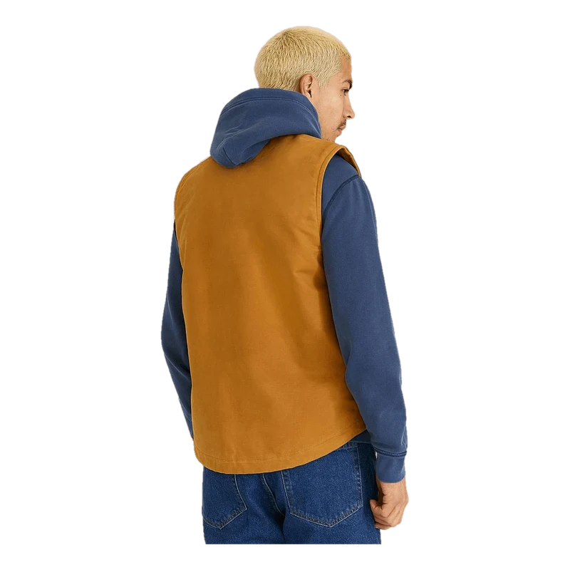 Nudie Jeans Douglas Duck Vest Ochre
