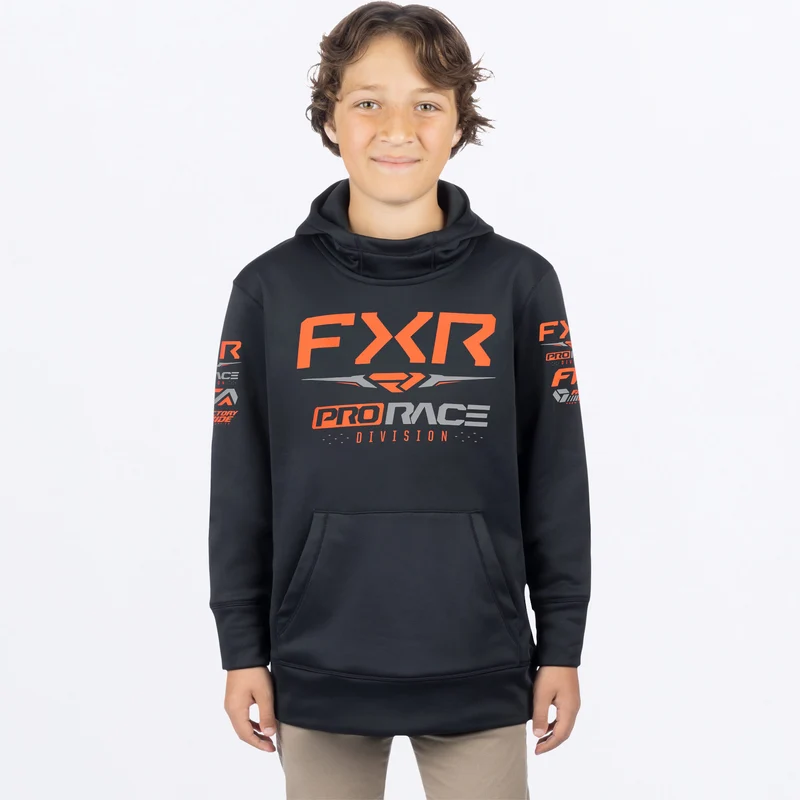 Youth Race Division Tech Pullover Hoodie