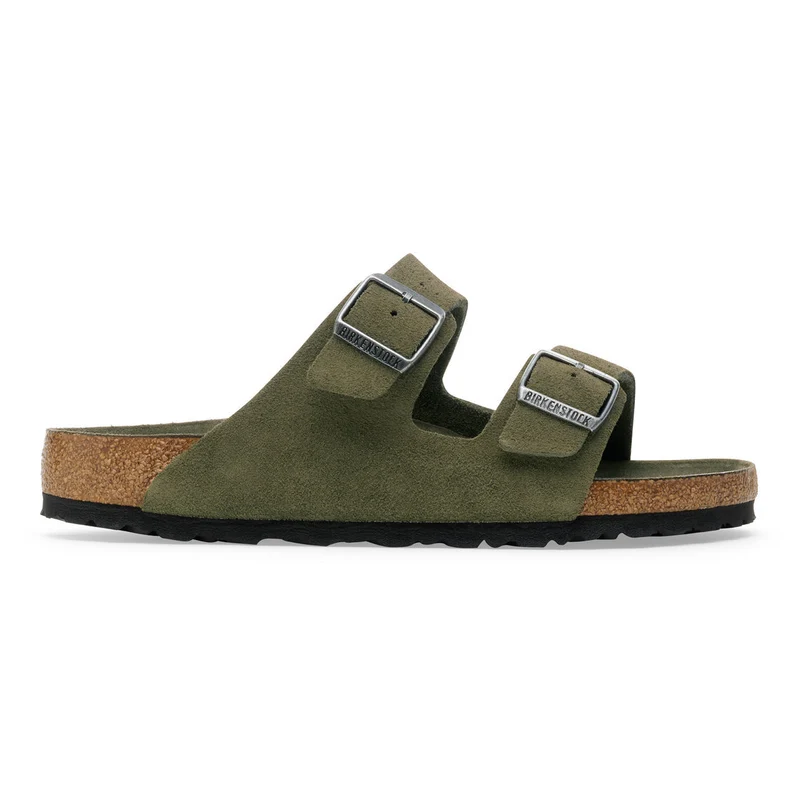 Sandales Double Strap Olive Green