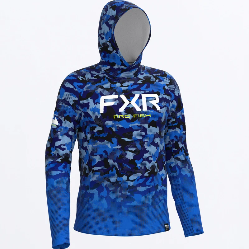 Men's Derby Drift Camo Air UPF Pullover Hoodie