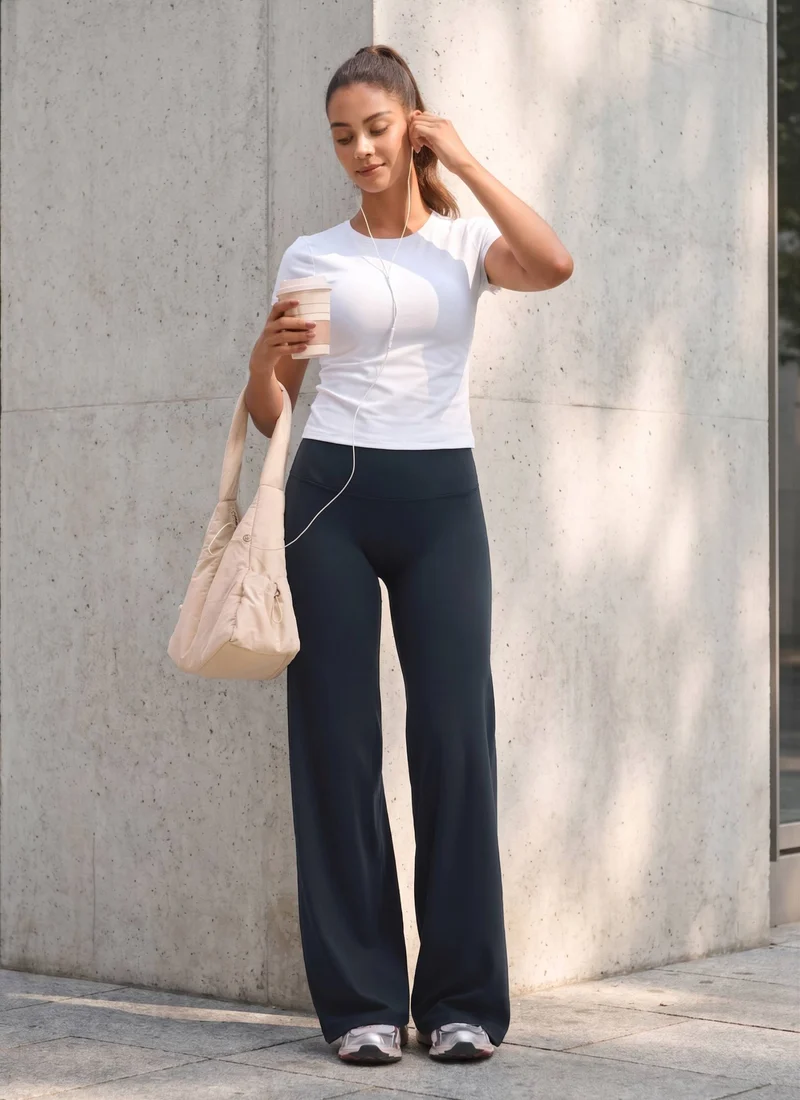 Softretch No Front Seam Straight Leg Pant 28"