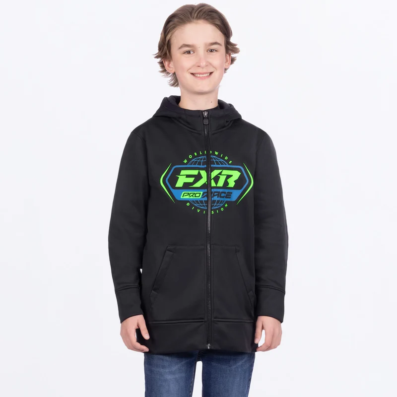 Youth Race Division Tech Zip Hoodie
