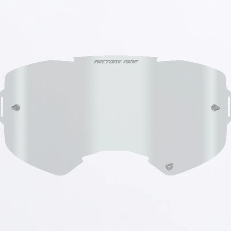 Factory Ride MX Clearidium Lens W/Pins