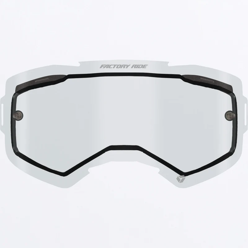 Factory Ride Dual 2-Vented Lens W/Post