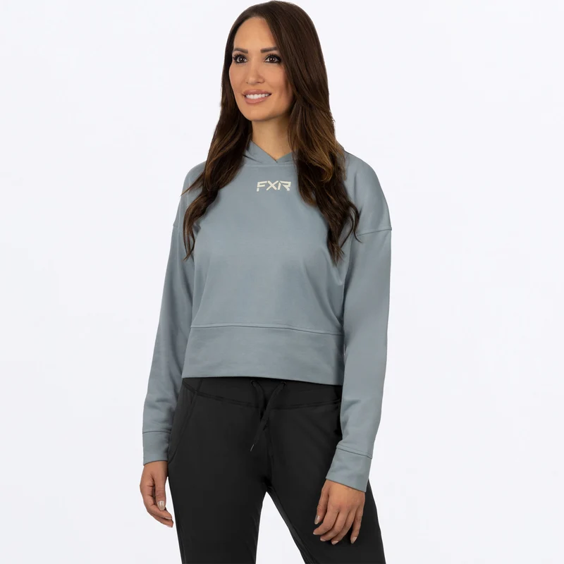 Women's Balance Cropped Pullover Hoodie