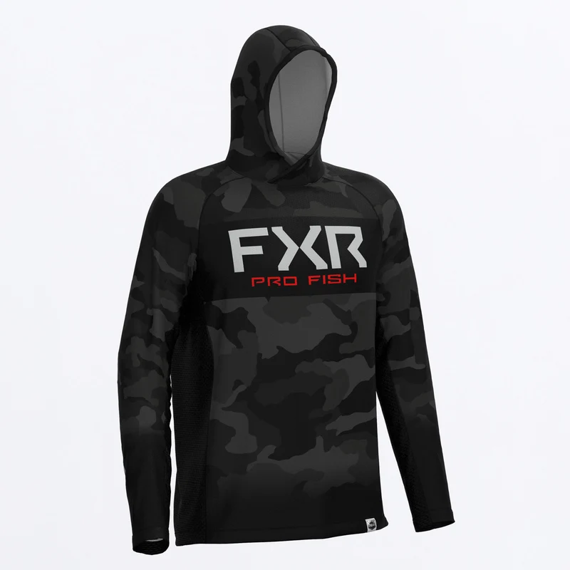 Men's Derby Camo Air UPF Pullover Hoodie