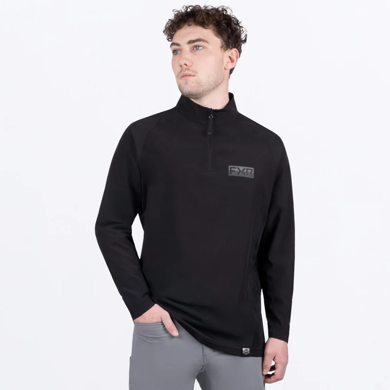Men's Breeze UPF 1/4 Zip Longsleeve