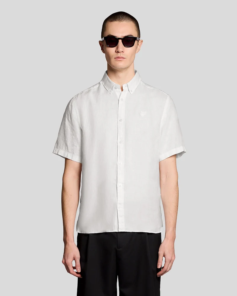 Short Sleeve Linen Shirt